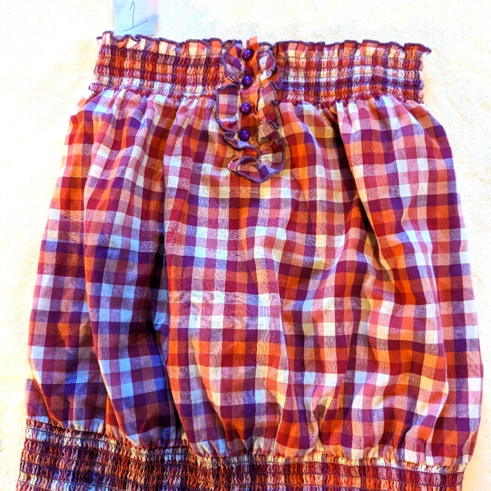 Sleeveless summer top